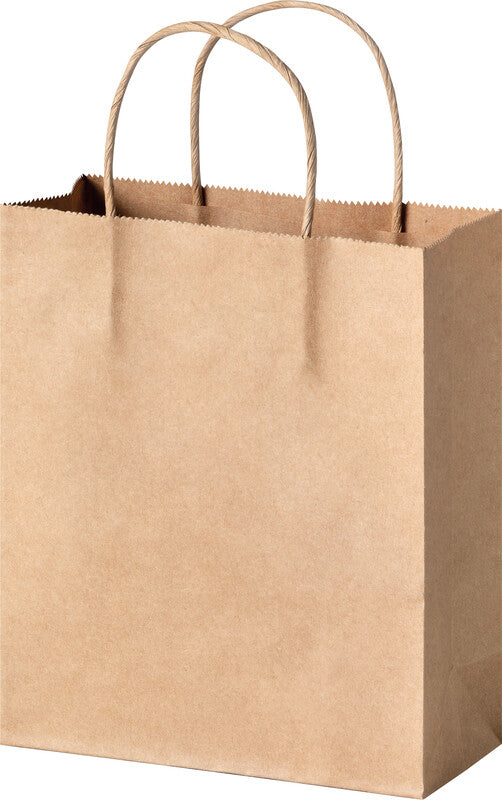 Folia Tragetaschen – Papier, sortiert (10 Trend-Farben) – 180 × 210 × 80 mm – 20 Stk.