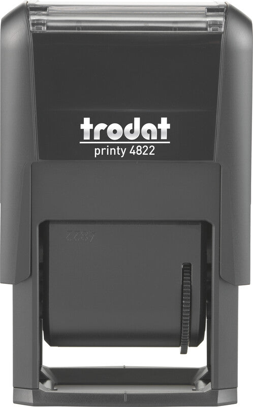 Trodat Motivstempel – Motiv: Verschiedene Texte, Selbstfärbend, Kunststoff, 30 × 4 mm, Französisch