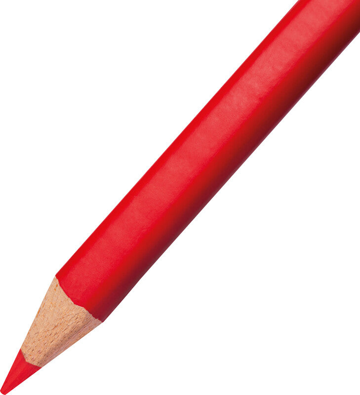 Fonzell Aquarellfarbstifte-Set – 12 Farben, Dreikant, Mine Ø 3,3 mm, Dreiecksetui, mit Pinsel