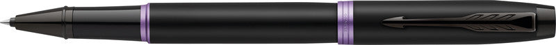 Parker IM Professionals Vibrant Rings – Tintenroller, mit Kappe, 0,5 mm, Schwarz