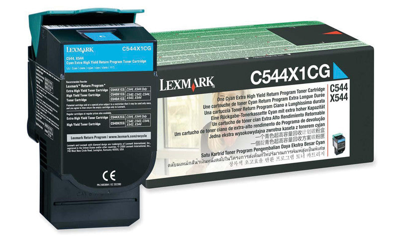 Lexmark Toner – cyan, 4000 Seiten