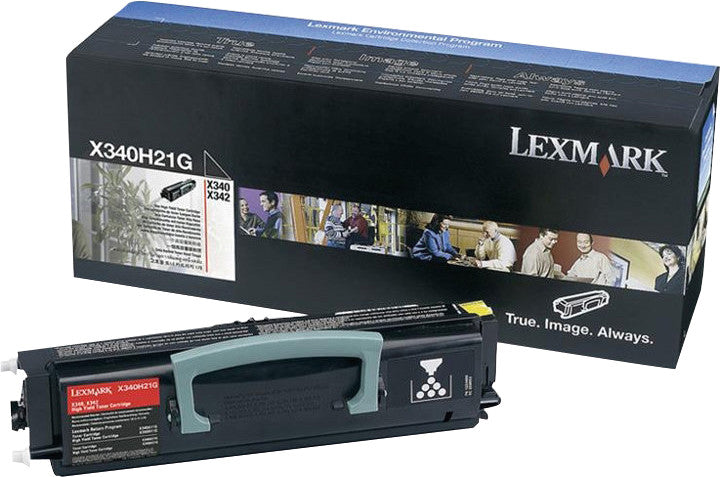 Lexmark Toner – schwarz, 6000 Seiten