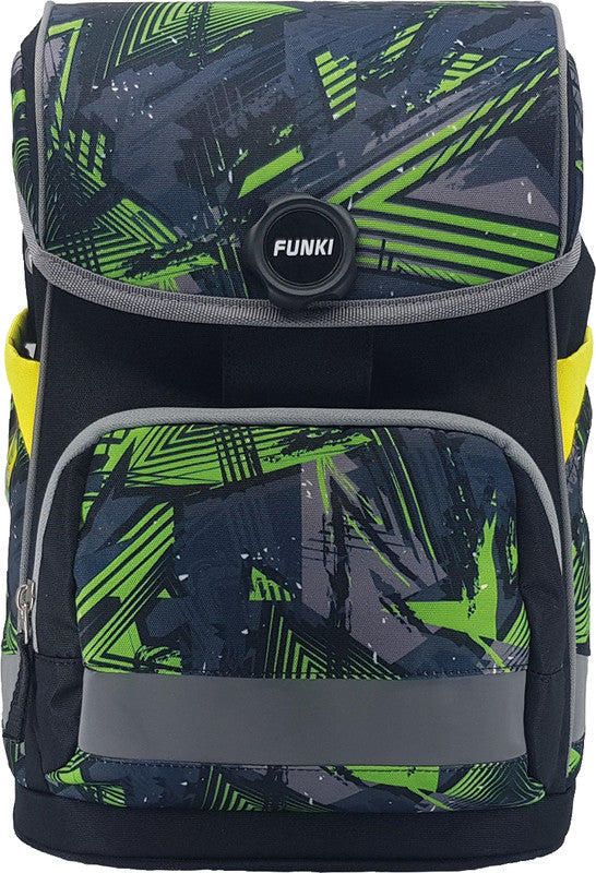 Funki Schulrucksack Cuby-Bag – 5-teilig – Skater – 28,0×39,0×21,0 cm
