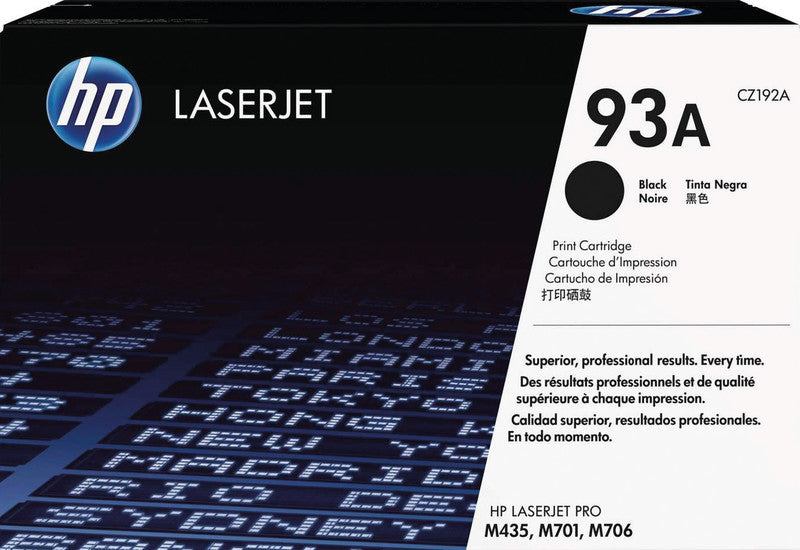 HP Toner 93A – schwarz, 12000 Seiten