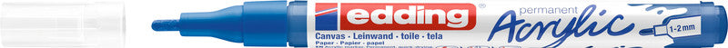 Edding Acrylmarker für Permanentmarker – Enzianblau