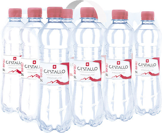 Cristallo Mineralwasser prickelnd – 12 × 5 dl