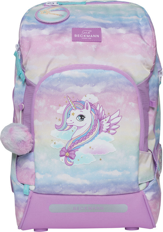 Beckmann Schulrucksack Active Air Flx – Unicorn – Recycelte Materialien