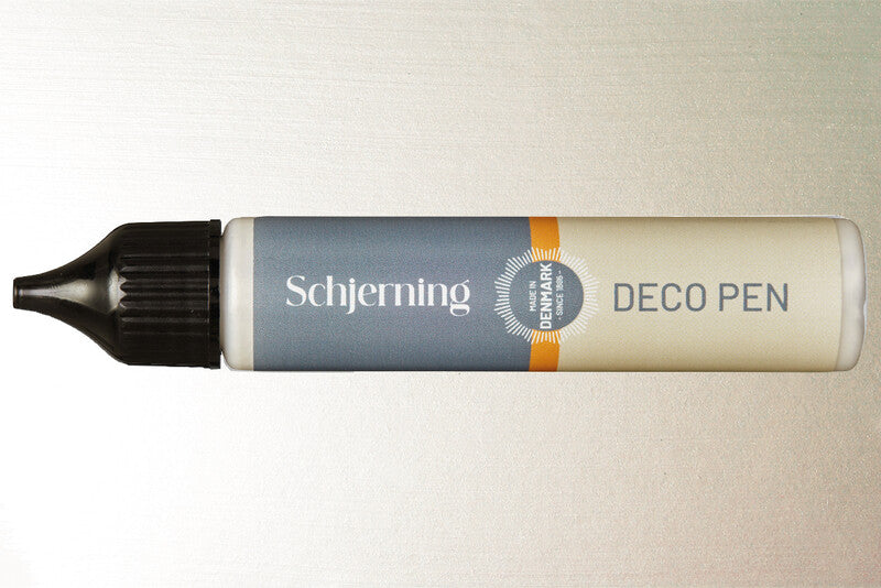 Schjerning Pearl Pen – weiss Perleffekt, 28 ml