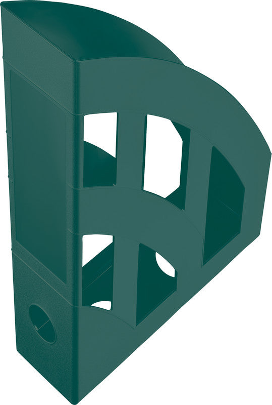 Helit the green bridge Stehsammler A4/C4 – 78 mm, grün, Kunststoff