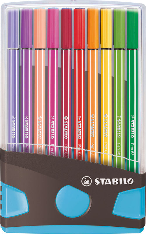 STABILO Filzstifte Pen 68, Strichbreite 1 mm, 20 Farben