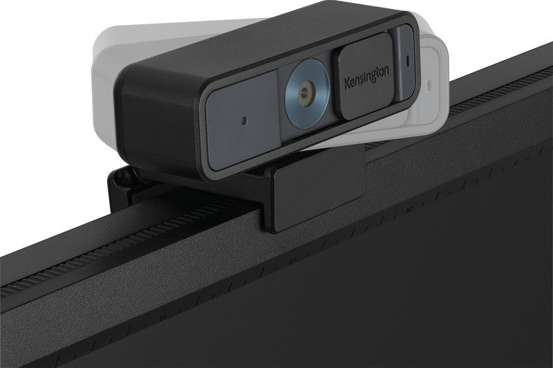 Kensington W2000 – Webcam – Full HD 1080p, USB‑A, Autofokus, Privacy-Shutter, 75° FOV, Schwarz
