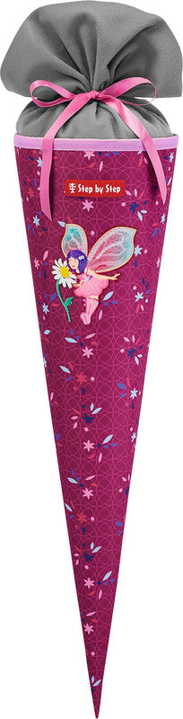 Step by Step Schultüte 70 cm × Ø 18 cm, 5 l – Motiv Fairy Freya – Serie SPACE – rPET