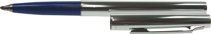 Pentel Rolling Writer – Tintenroller, mit Kappe, 0,6 mm, Blau