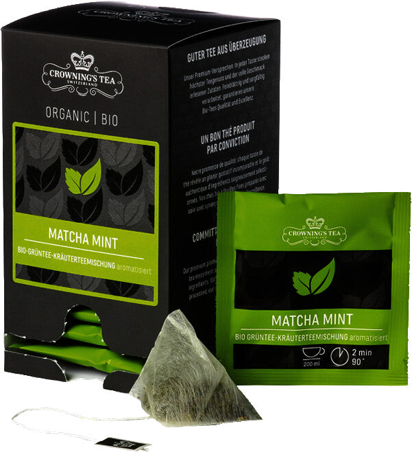 Crowning's Tea Teebeutel – Pyramidenbeutel, Bio