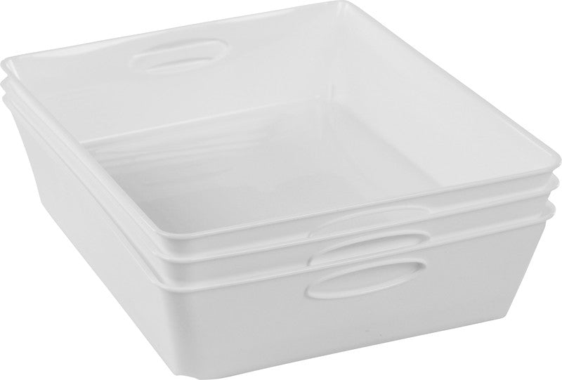 Rotho Aufbewahrungsbox Living – für Format C5 – 212 × 216 × 60 mm
