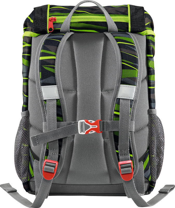 Step by Step KID – Kindergartenrucksack-Set 3-teilig – 13 l, rPET, Wild Cat Chiko