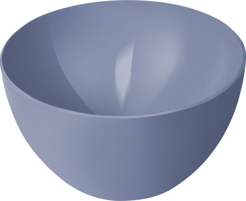 Rotho Caruba Schüssel – 0,45 l, Kunststoff, Horizon Blau, Ø 12,5 cm, spülmaschinenfest