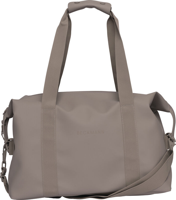 Beckmann Reisetasche Weekendbag – 27 l, rPET, Warm Grey, 42 × 28 × 20 cm