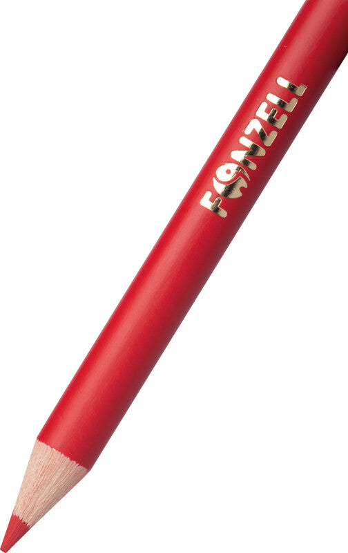 Fonzell Mini Farbstifte-Set – 12 Farben, rund, Mine Ø 3,3 mm, Kartonetui