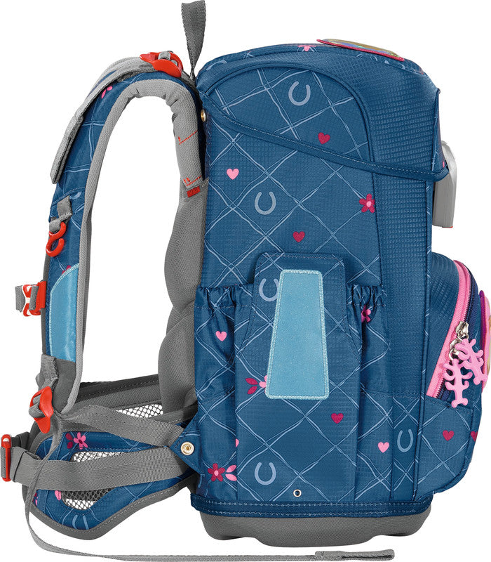 Step by Step Schulrucksack-Set Cloud – 5-teilig – Horse Lima – Recycelte Materialien