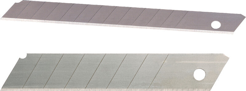 Q-CONNECT Ersatzklingen – 9 mm, silber, 10 Stück