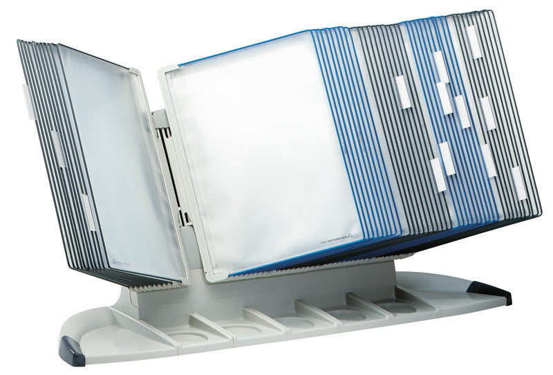 Djois tarifold Wandprospekthalter Erweiterungsmodul Design – für A4, 10 Fächer, Grau, Kunststoff, 270×360×125 mm