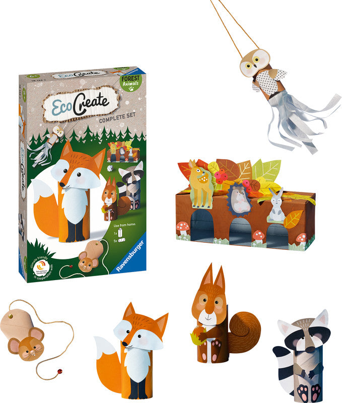 Ravensburger Bastelset Waldtiere – ab 6 Jahren