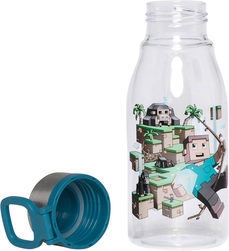 Beckmann Trinkflasche Classic – 4 dl – Kunststoff (Tritan), Schraubverschluss, auslaufsicher – Jungle Game
