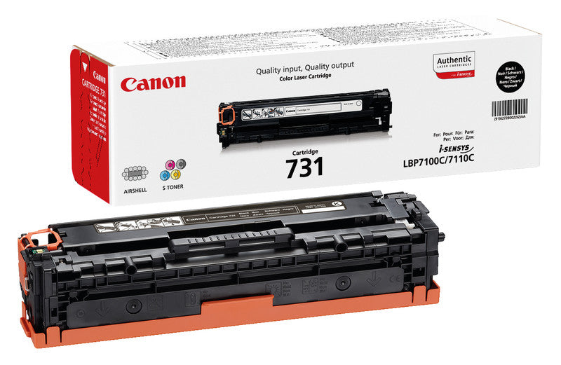 Canon Toner 731 – schwarz, 1400 Seiten