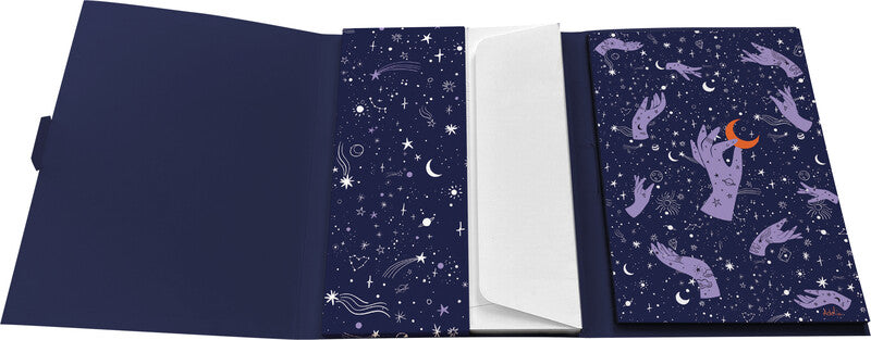 Clairefontaine Grusskarte Adolie Day (Weiblichkeit und Freiheit) – 110 × 155 mm – mit Umschlägen, 8er Pack