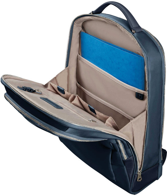 Samsonite Zalia 2.0 – Notebook-Rucksack – für 15,6" Notebook, 18 l, Nylon, Blau