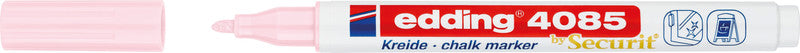 Edding Kreidemarker – Rund, 1–2 mm – Pastellrosa
