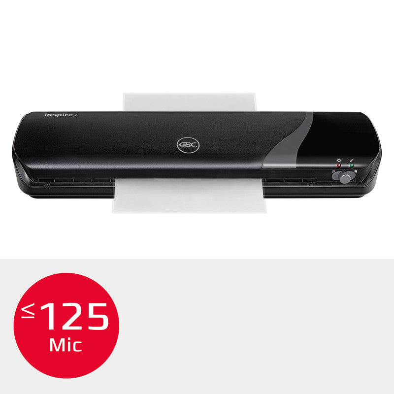 GBC Inspire+ Laminiergerät A3 – 2-Rollen, 75–125 µm, Kaltlamination, Aufheizzeit 4 Min., 250 mm/min