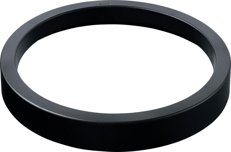 Helit Papierkorb-Ring the Olympic – Ø 310–320 mm – Kunststoff, Schwarz