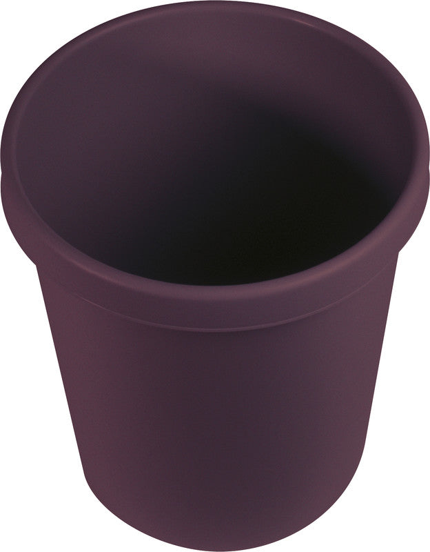 Helit Papierkorb the green german – 18 l – Kunststoff, rot – Ø 310 × H 320 mm