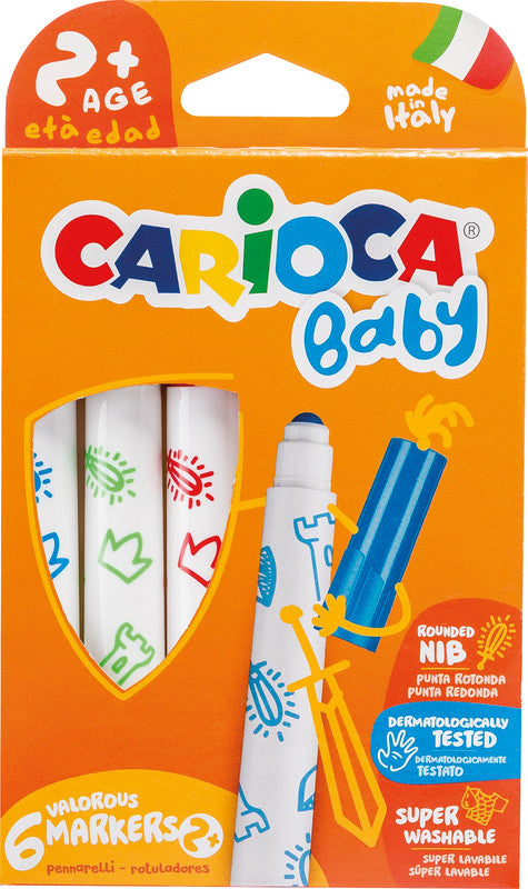 Carioca Filzstifte, 6 Farben