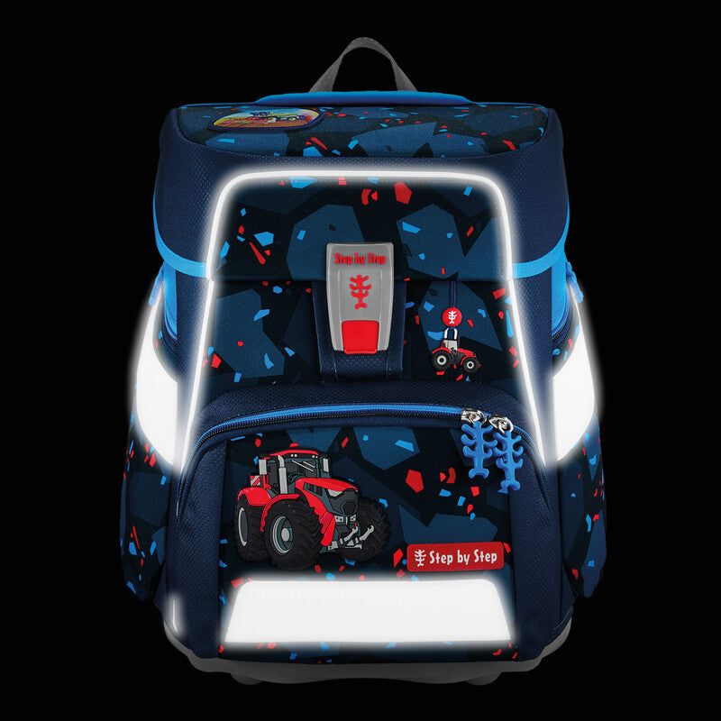 Step by Step Schulrucksack-Set Space – 5-teilig – Tractor Freddy