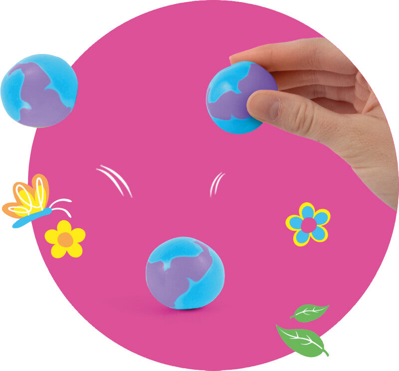 Trendhaus Good Feelings Springknete – Ø 5,2 cm – 3-teilig – mehrfarbig – ab 3 Jahren