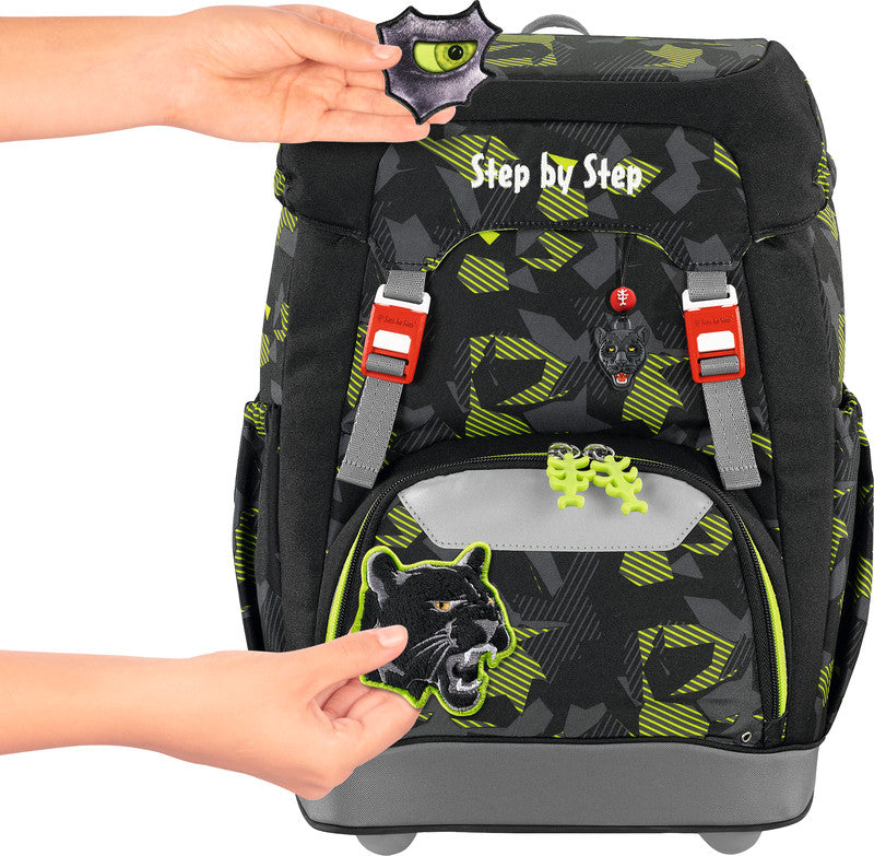 Step by Step Schulrucksack – Black Cat