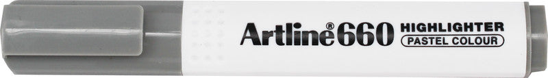 Artline 660 Pastell Textmarker Grau – Keilspitze, 1–4 mm