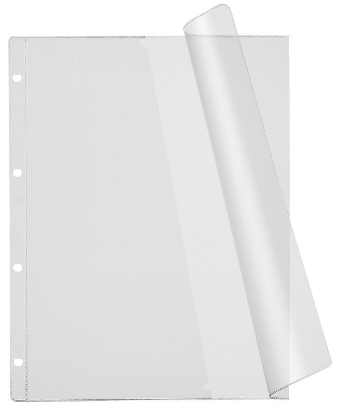 Kolma Sichtmappe A4 – transparent, Kunststoff, glänzend, 140 µm, 10er-Pack, 100% rezyklierbar