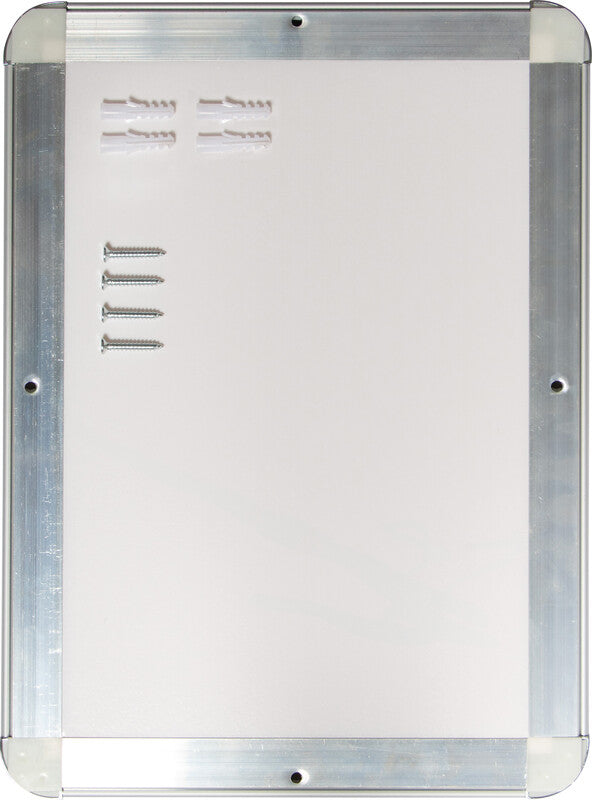 Q-connect Plakatrahmen – 325 × 455 mm, silber, für A3
