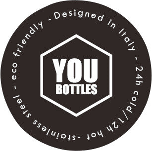 Youbottles Gummiunterlage für Trinkflasche Dual – Gummi, BPA-frei, auslaufsicher – schwarz
