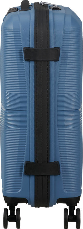American Tourister Handgepäck-Trolley – Hartschale PP, 4 Doppelrollen, mit TSA, Coronet Blue, 40 × 50 × 20 cm