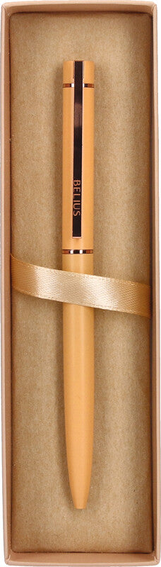 Belius Kugelschreiber – Orange, Aluminium