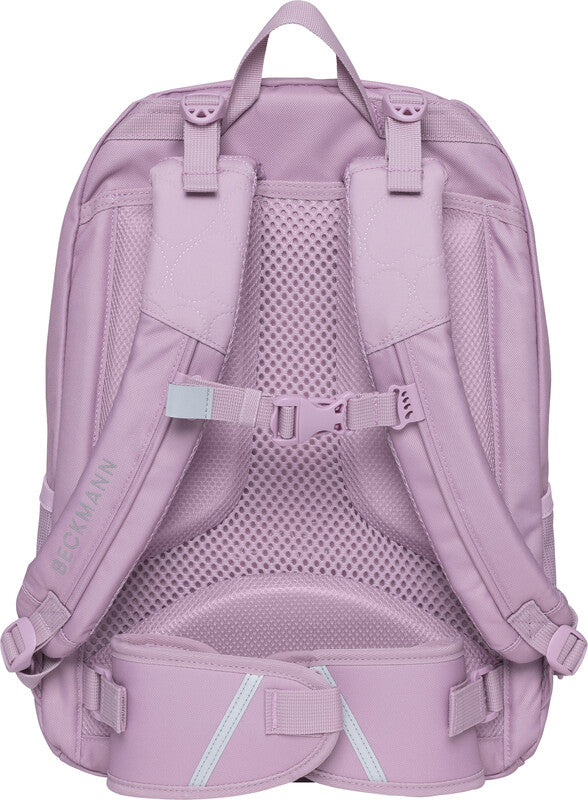 Beckmann Junior Sport Rucksack – Gepolsterte Herzen – Pink – 31,0 × 45,0 × 22,0 cm – 30 l