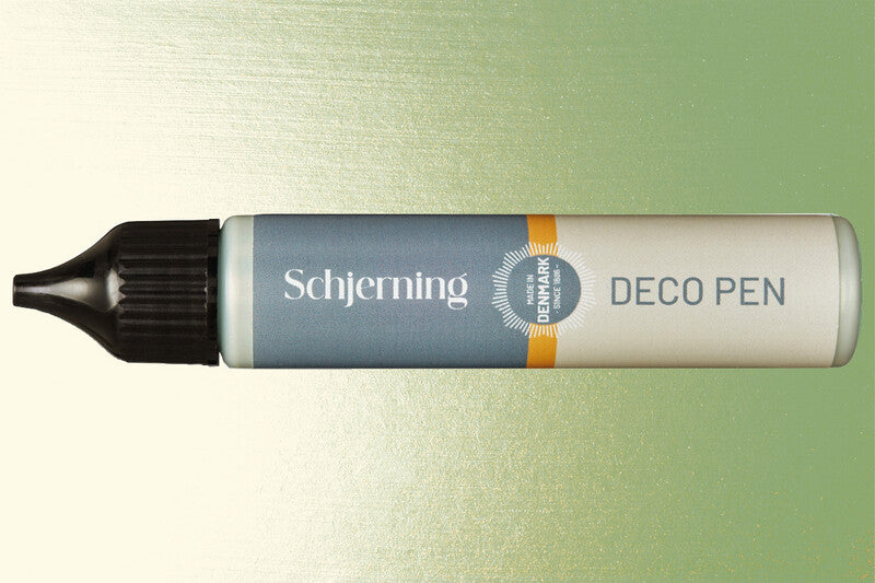 Schjerning Pearl Pen – Mint, 3D Perleffekt, 28 ml