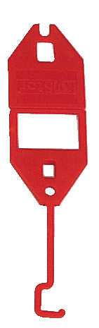 Rieffel Schlüsselanhänger – Kunststoff, L 40 mm, rot – für KyStor Schlüsselkasten