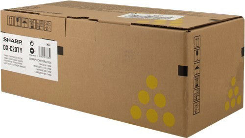 Sharp Toner – gelb, 6000 Seiten – für Farb-Laserdrucker/Multifunktionsgeräte