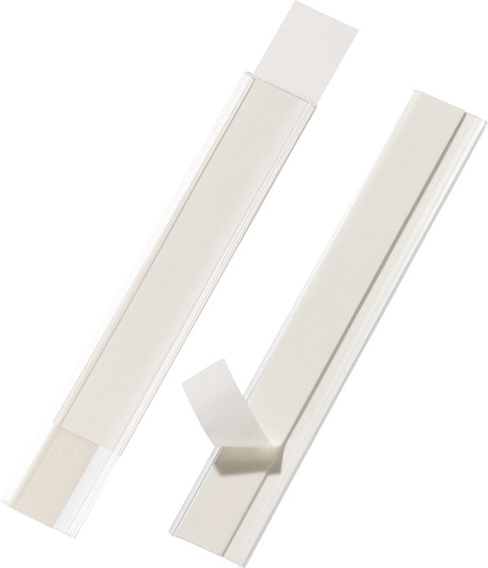 Durable Magnetleiste – 30 × 200 mm, transparent, selbstklebend, 5er-Pack